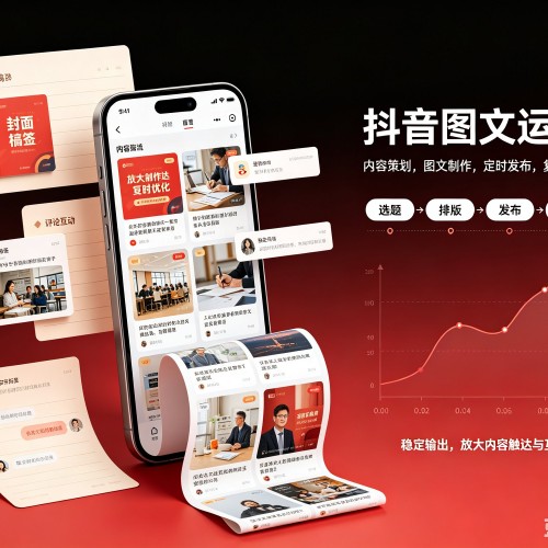 连城抖音图文代运营服务